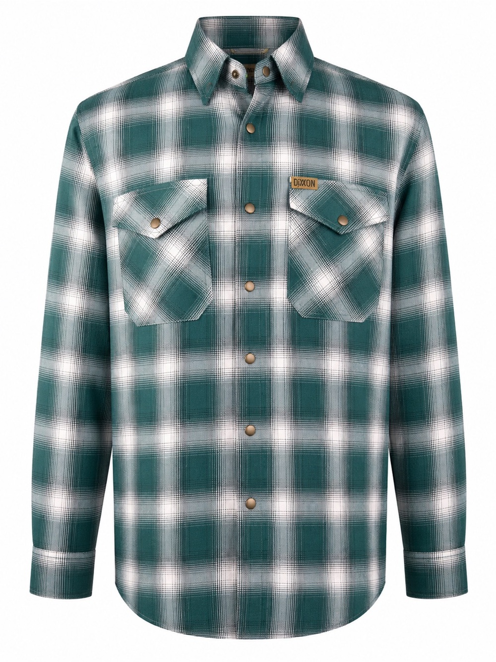 DIXXON The Russell Flannel Shirt –Snap Button Men’s Size L